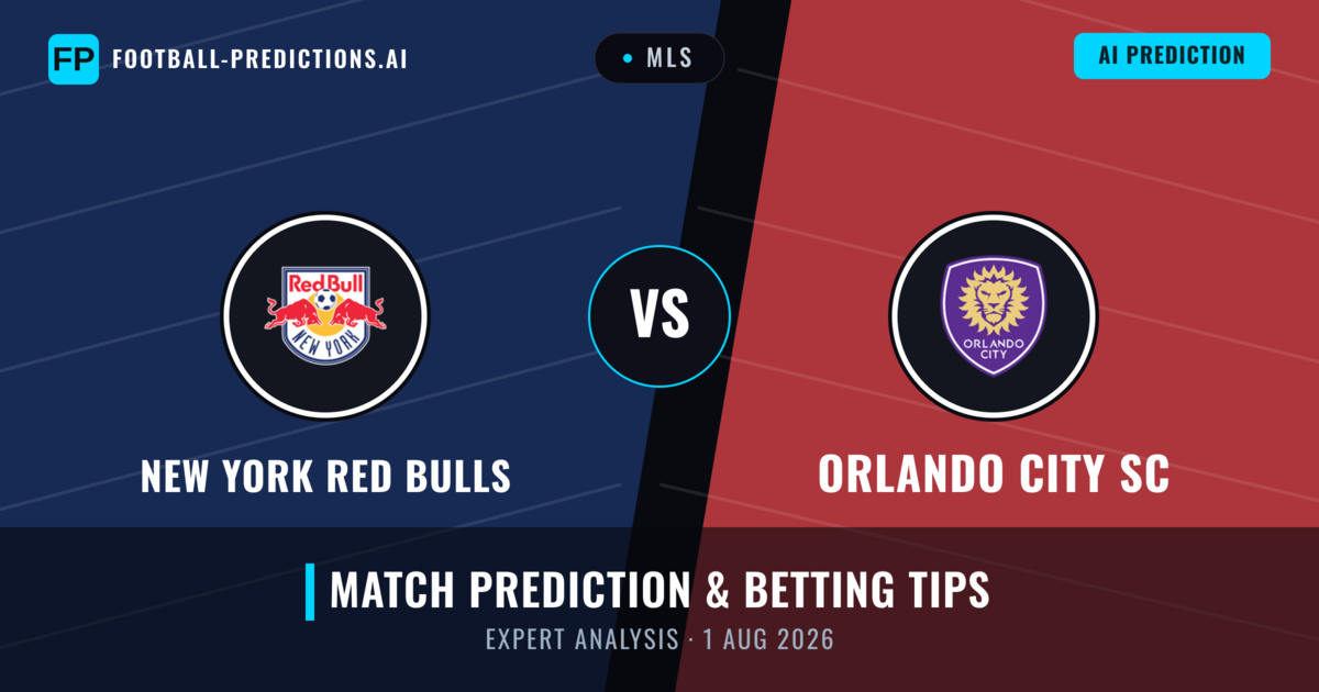 New York Red Bulls vs Orlando City SC — match prediction & preview