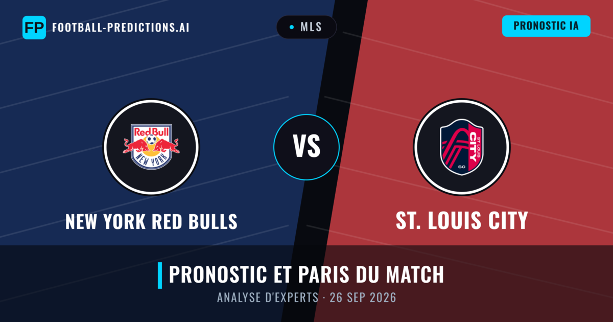 New York Red Bulls vs St. Louis City — pronostic et avant-match