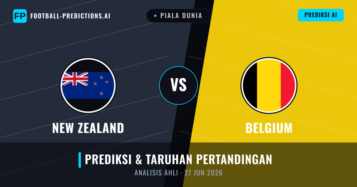 New Zealand vs Belgia — prediksi dan pratinjau pertandingan