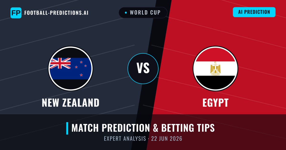 New Zealand vs Egypt — match prediction & preview