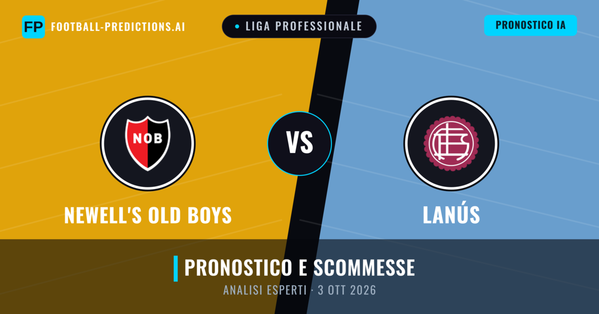 Newell's Old Boys vs Lanús — pronostico e anteprima del match