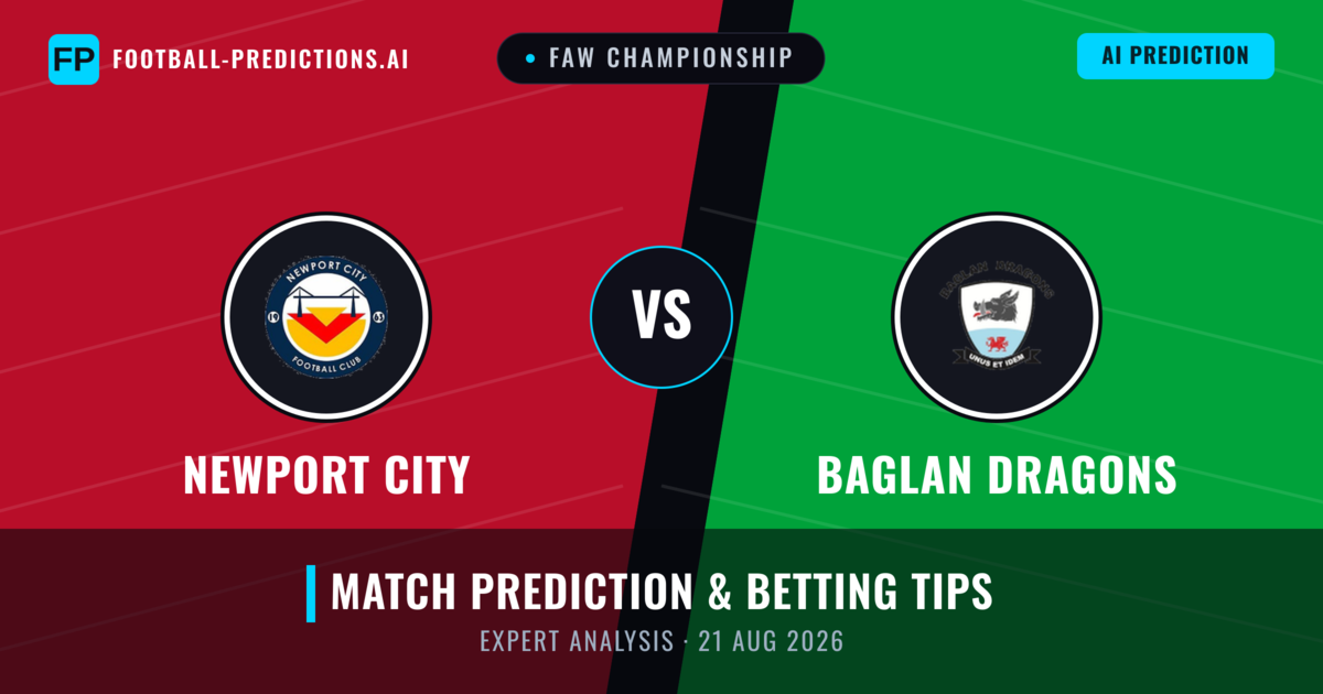 Newport City vs Baglan Dragons — match prediction & preview