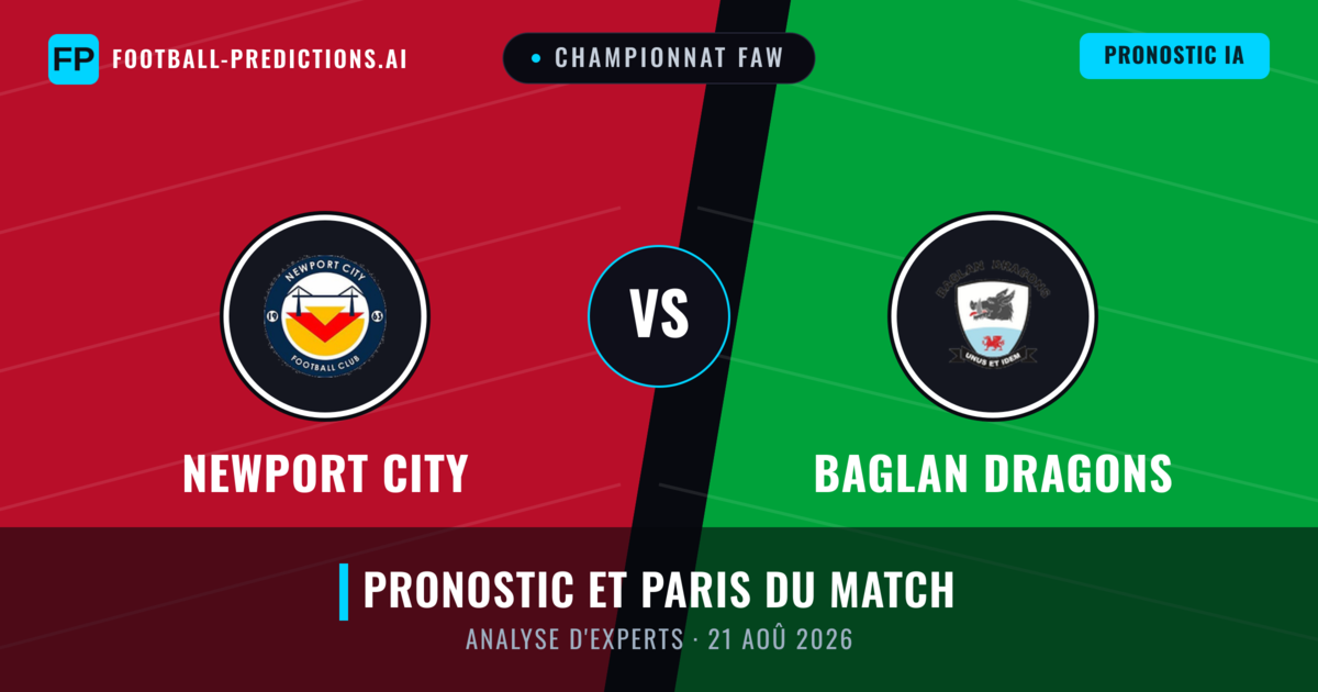 Newport City vs Baglan Dragons — pronostic et avant-match