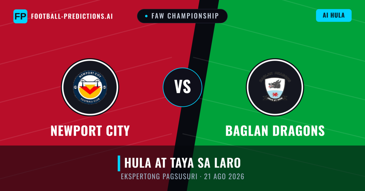 Newport City vs Baglan Dragons — hula at preview ng laban