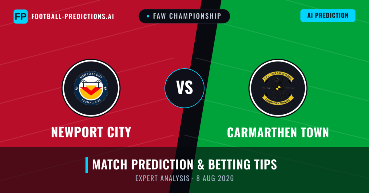 Newport City vs Carmarthen Town — match prediction & preview