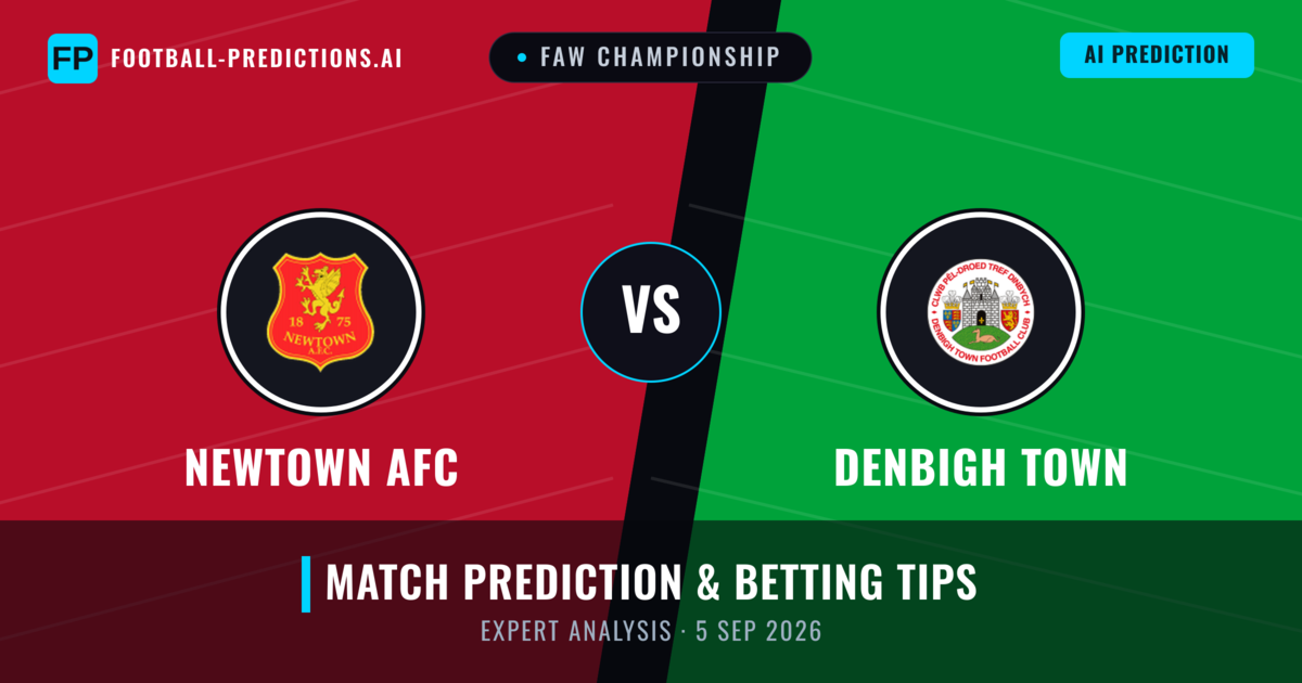 Newtown AFC vs Denbigh Town — match prediction & preview