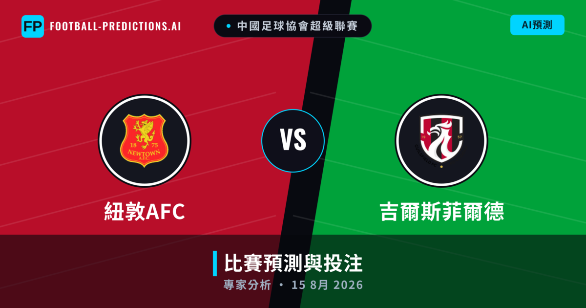 紐敦AFC vs 吉爾斯菲爾德 — 比赛预测和前瞻