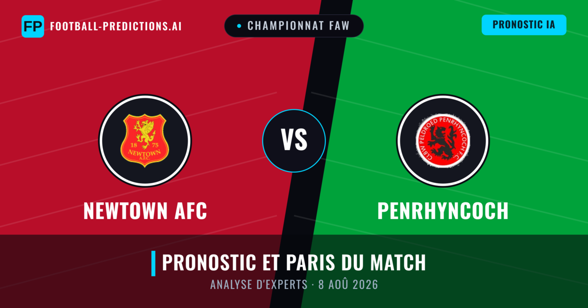 Newtown AFC vs Penrhyncoch — pronostic et avant-match