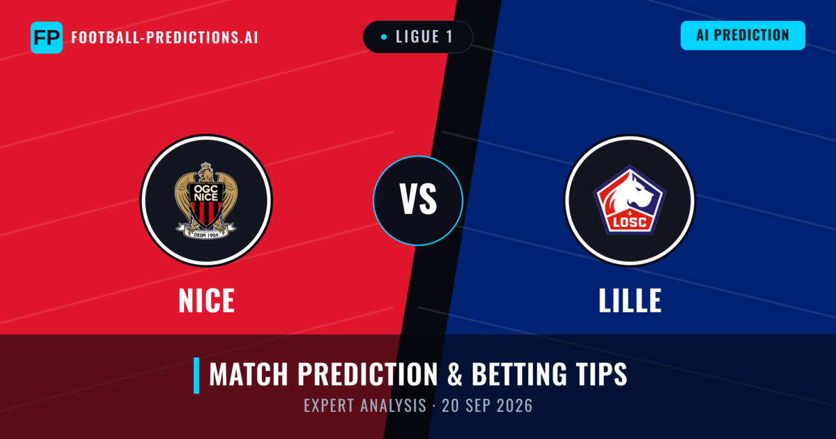 Nice vs Lille — match prediction & preview