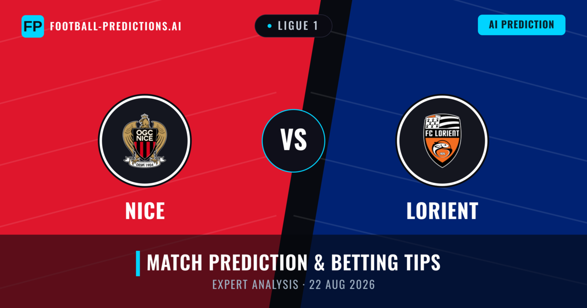 Nice vs Lorient — match prediction & preview