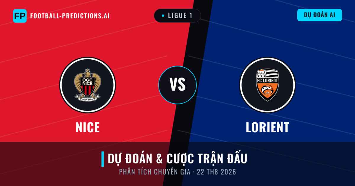 Nice vs Lorient — dự đoán và xem trước trận đấu