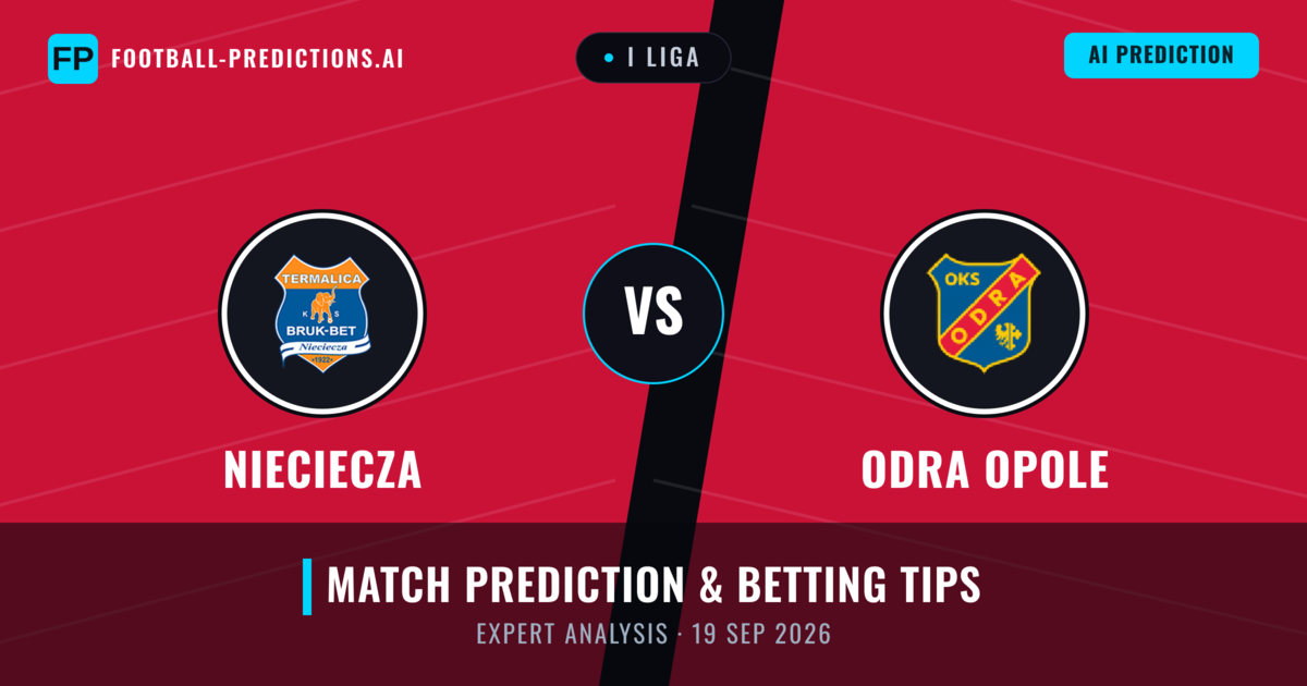 Nieciecza vs Odra Opole — match prediction & preview