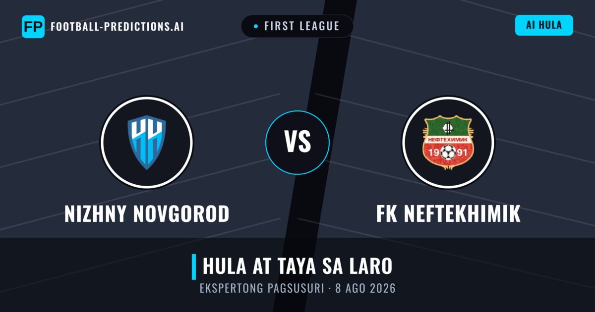Nizhny Novgorod vs FK Neftekhimik — hula at preview ng laban