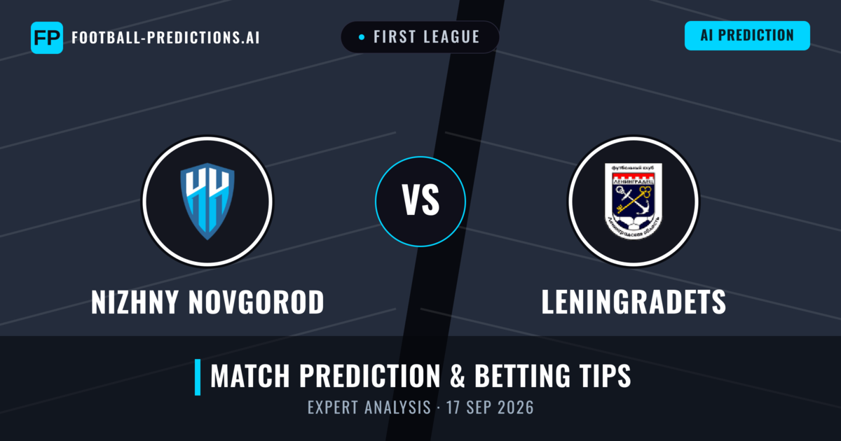 Nizhny Novgorod vs Leningradets — match prediction & preview