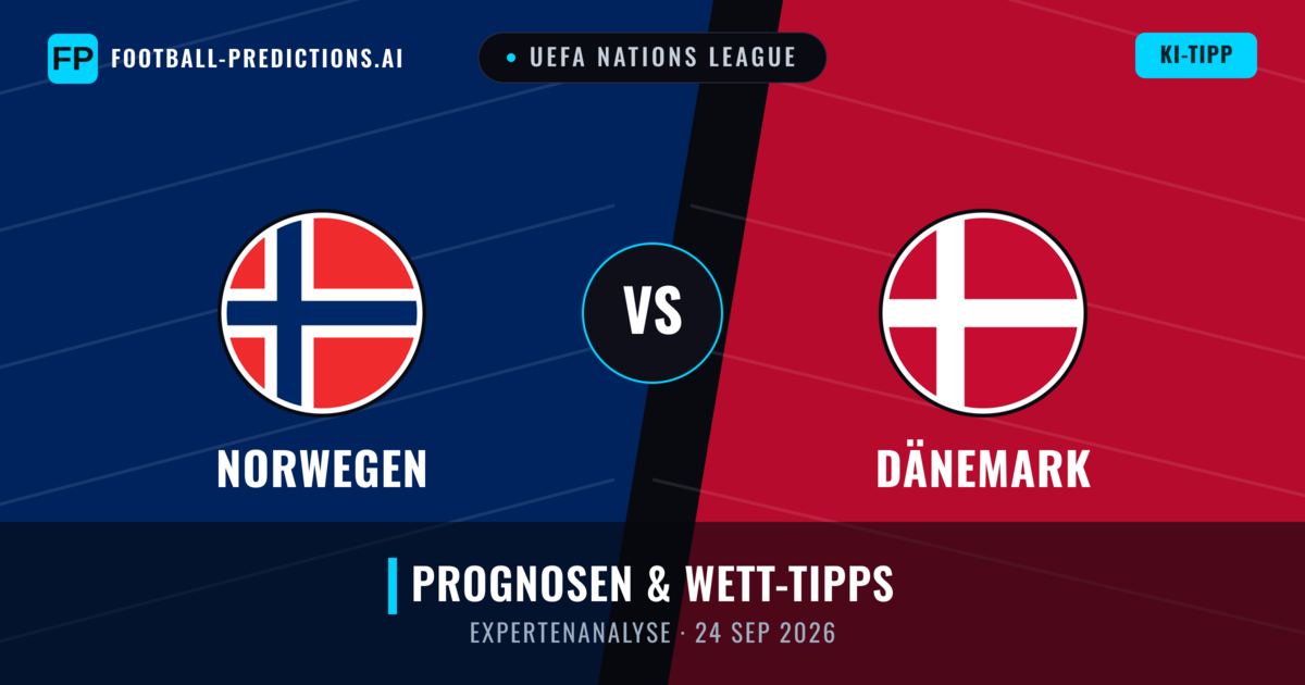 Norwegen vs Dänemark — Prognose und Spielvorschau