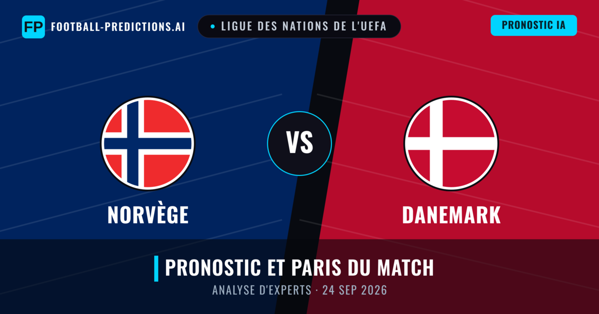 Norvège vs Danemark — pronostic et avant-match