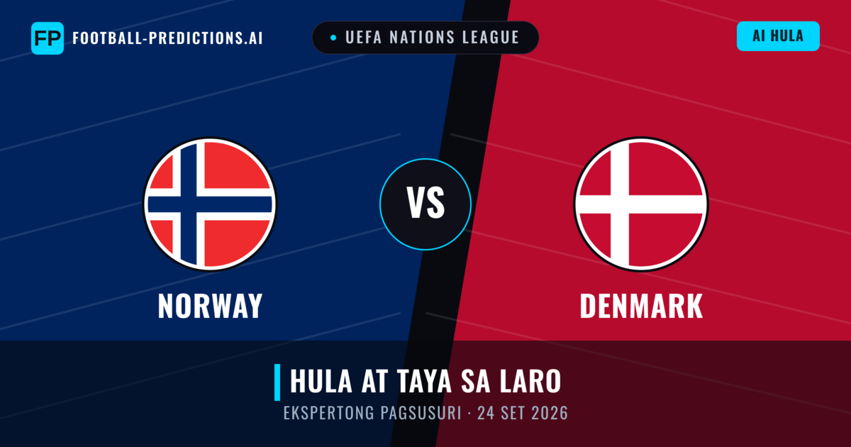 Norway vs Denmark — hula at preview ng laban