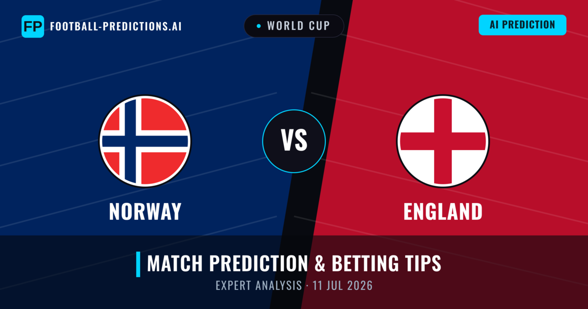 Norway vs England — match prediction & preview