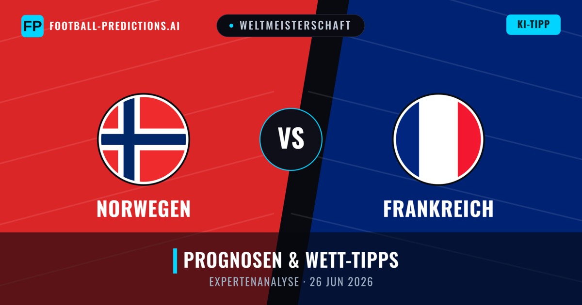 Norwegen vs Frankreich — Prognose und Spielvorschau