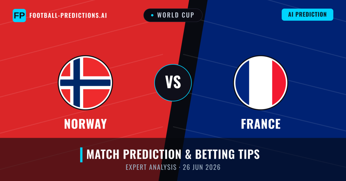 Norway vs France — match prediction & preview