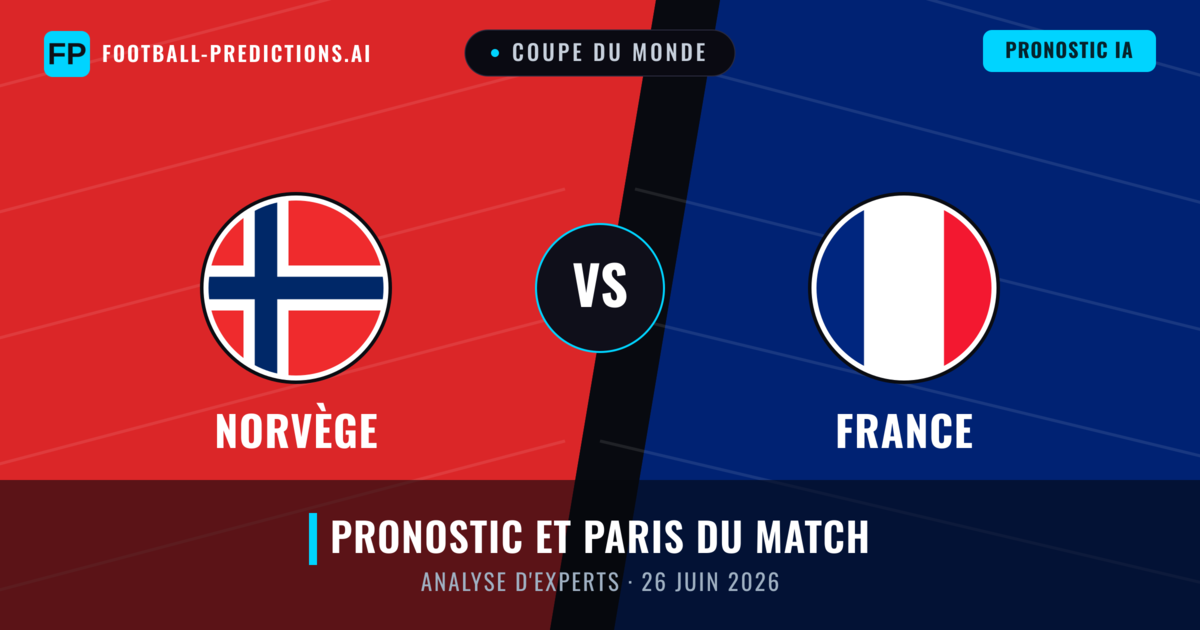 Norvège vs France — pronostic et avant-match