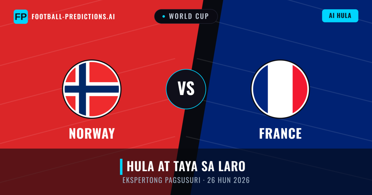 Norway vs France — hula at preview ng laban