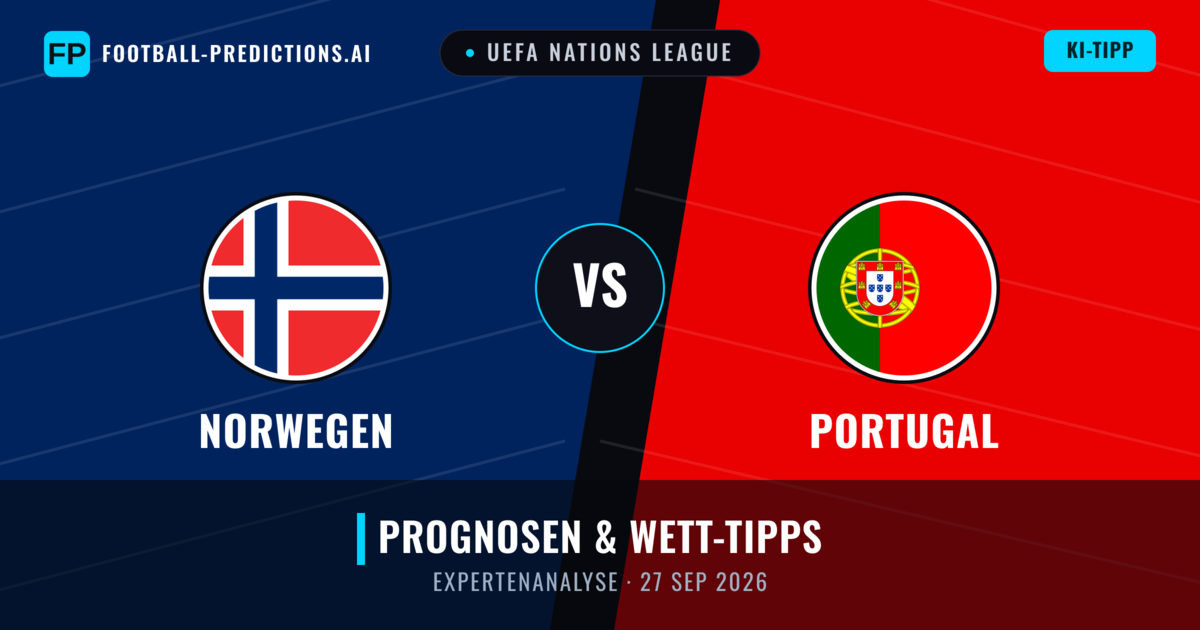Norwegen vs Portugal — Prognose und Spielvorschau