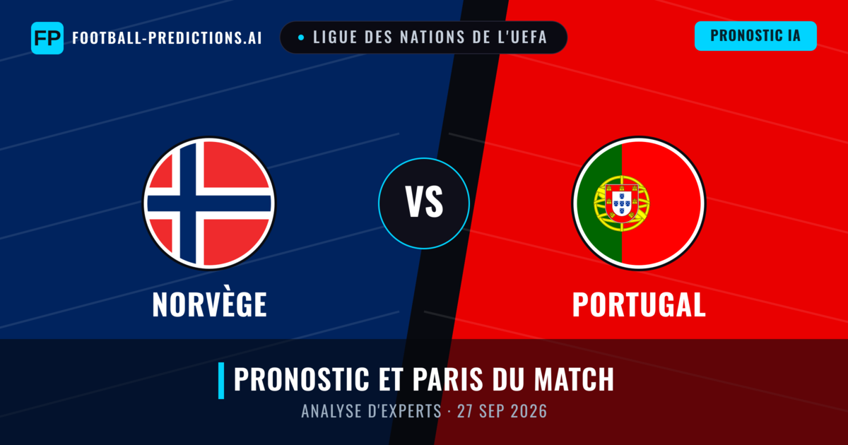 Norvège vs Portugal — pronostic et avant-match