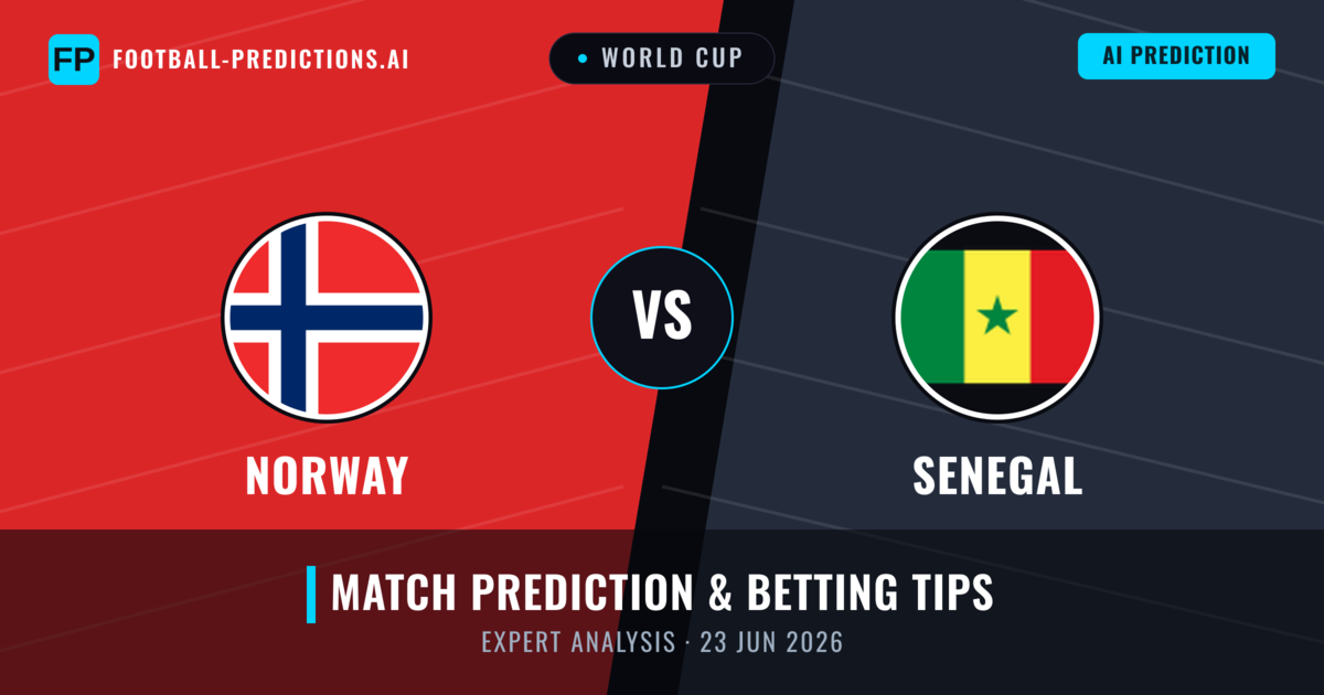 Norway vs Senegal — match prediction & preview
