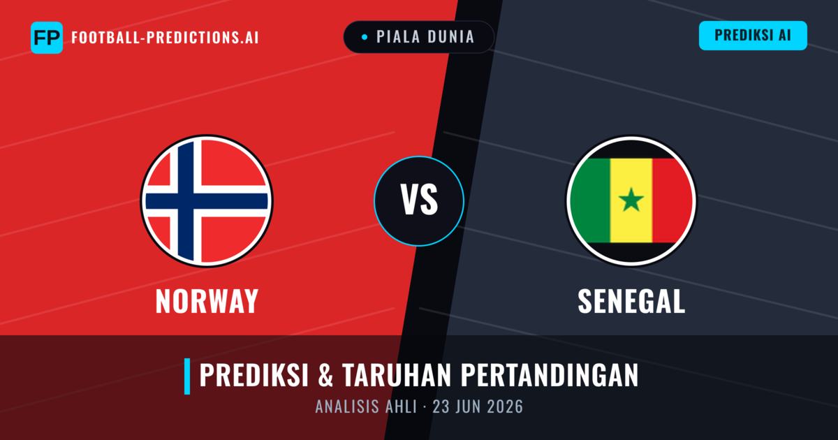 Norwegia vs Senegal — prediksi dan pratinjau pertandingan