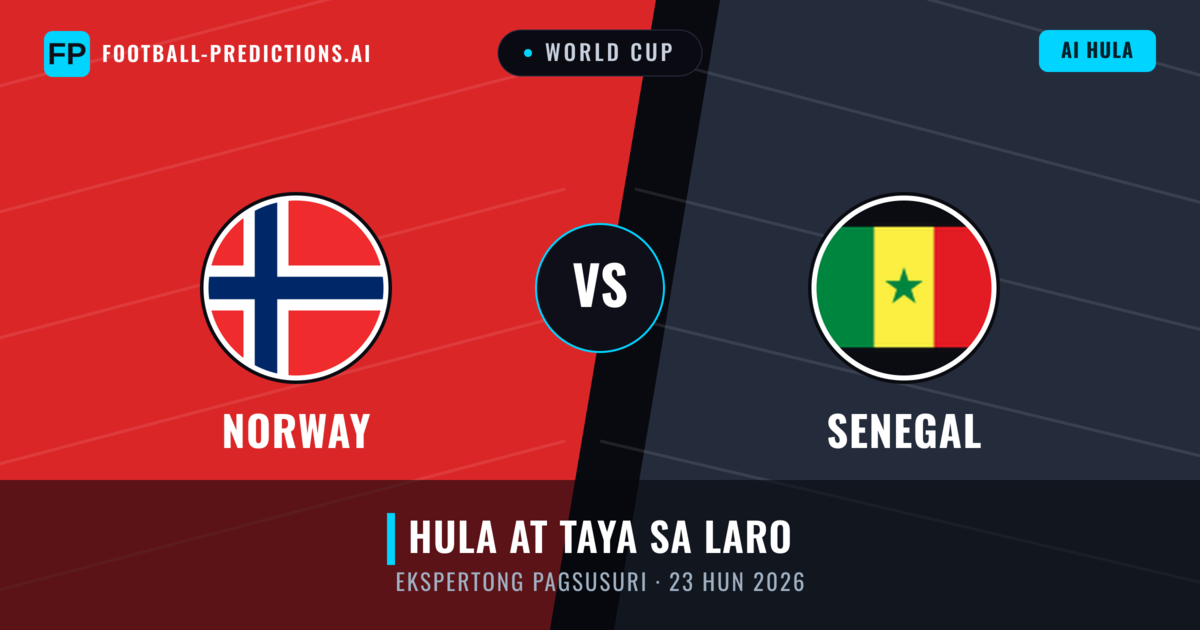 Norway vs Senegal — hula at preview ng laban