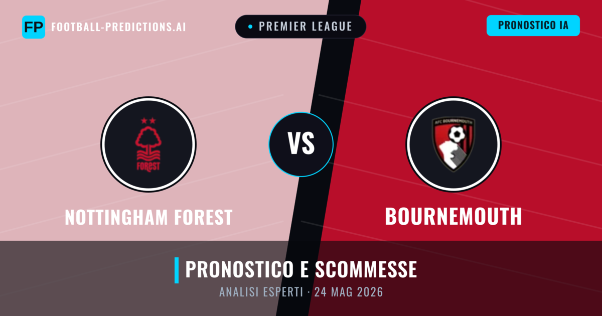 Nottingham Forest vs Bournemouth — pronostico e anteprima del match