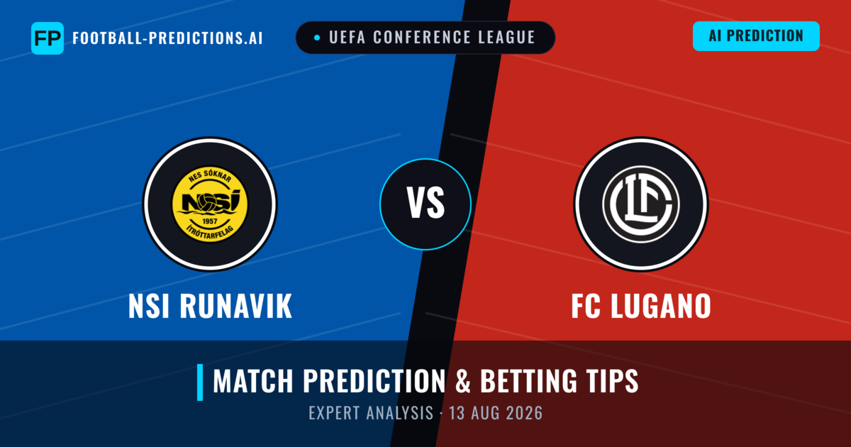NSI Runavik vs FC Lugano — match prediction & preview