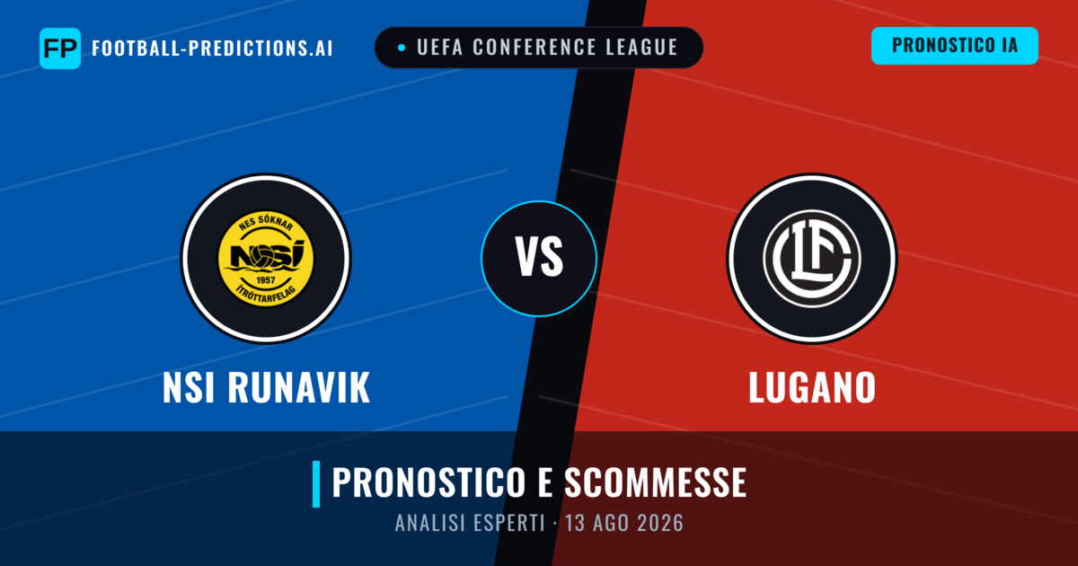 NSI Runavik vs Lugano — pronostico e anteprima del match