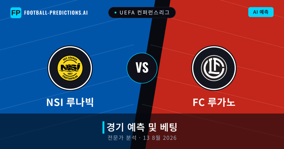 NSI 루나빅 대 FC 루가노 — 경기 예측 및 프리뷰