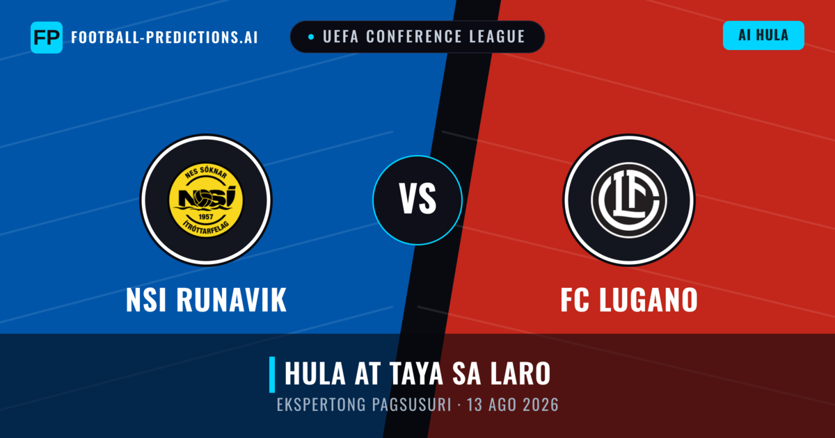 NSI Runavik vs FC Lugano — hula at preview ng laban