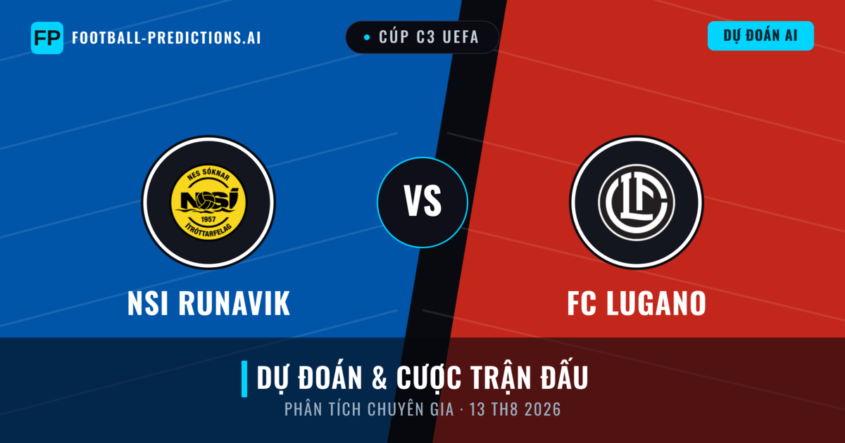 NSI Runavik vs FC Lugano — dự đoán và xem trước trận đấu