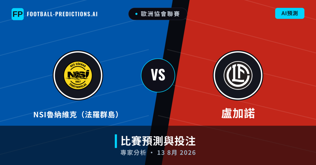 NSI魯納維克(法羅群島) vs 盧加諾 — 比赛预测和前瞻