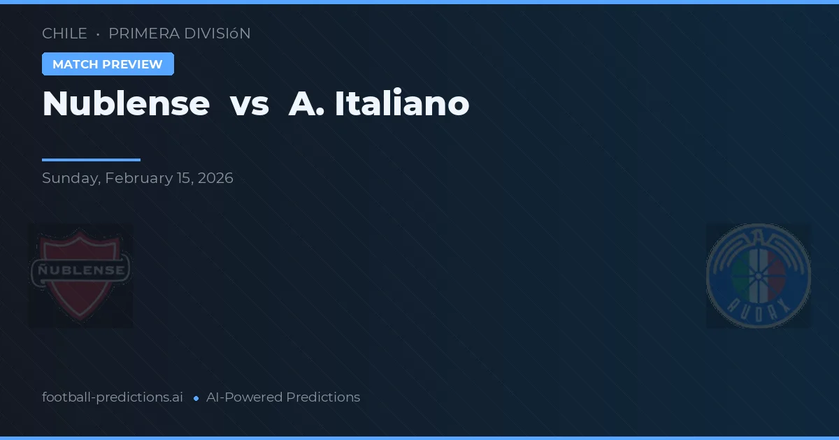 Nublense vs Internacional — pronostic et avant-match