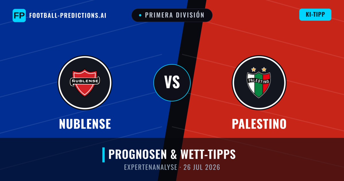 Nublense vs Palestino — Prognose und Spielvorschau
