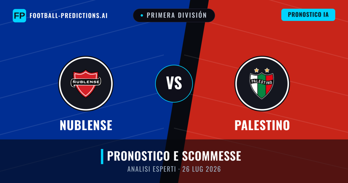 Nublense vs Palestino — pronostico e anteprima del match