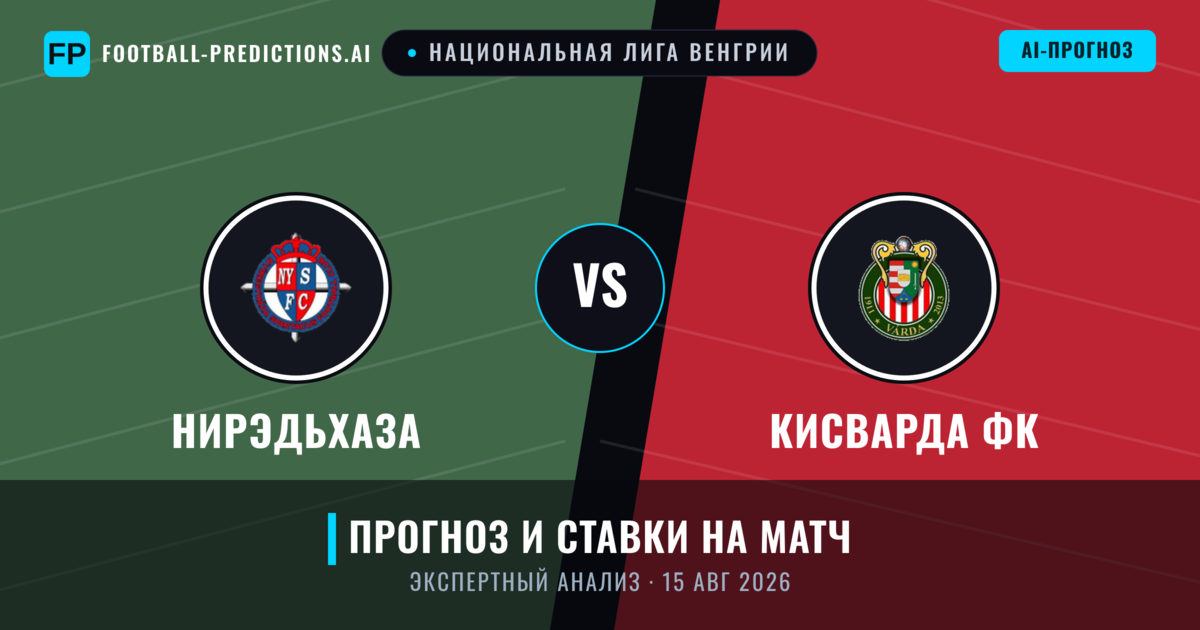 Нирэдьхаза – Кисварда ФК — прогноз и превью матча