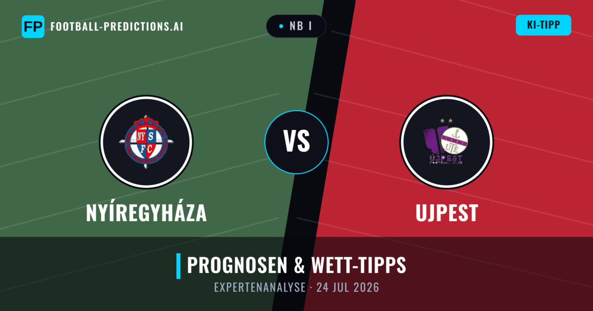 Nyíregyháza vs Ujpest — Prognose und Spielvorschau