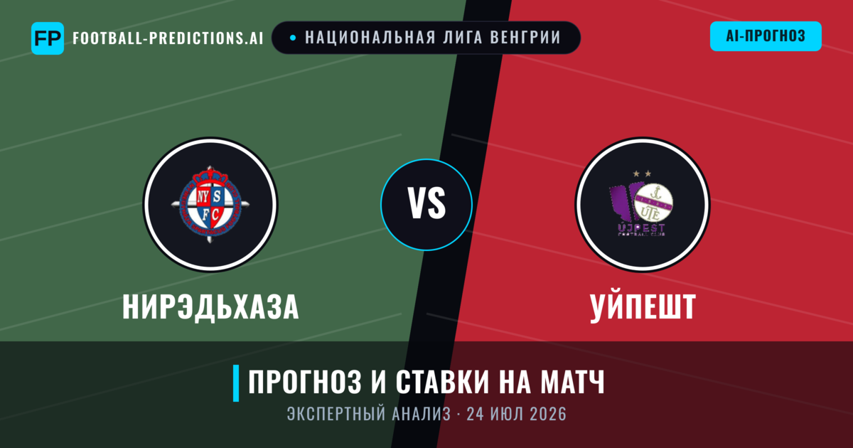 Нирэдьхаза – Уйпешт — прогноз и превью матча