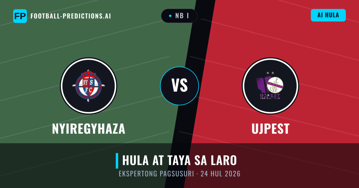 Nyiregyhaza vs Ujpest — hula at preview ng laban