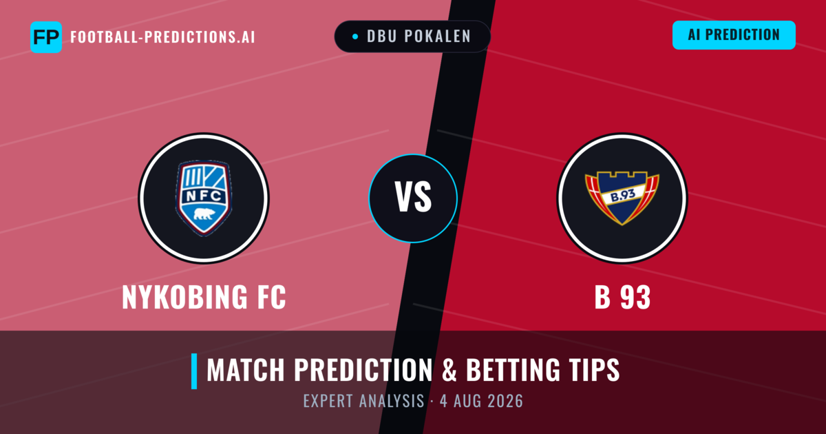 Nykobing FC vs B 93 — match prediction & preview