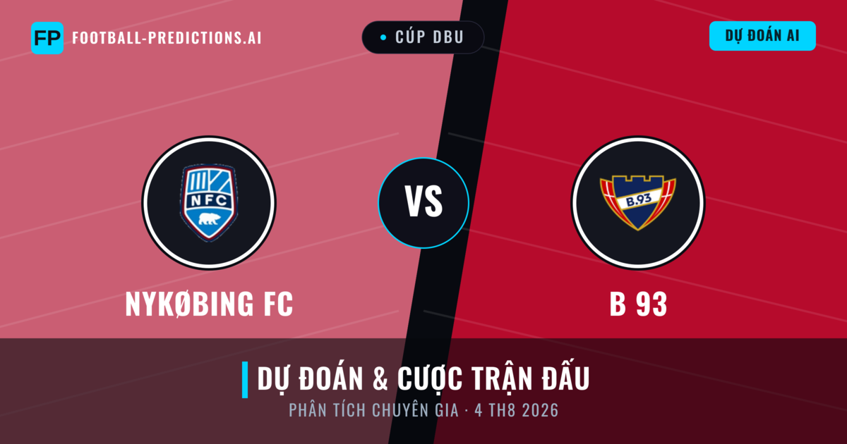Nykøbing FC vs B 93 — dự đoán và xem trước trận đấu