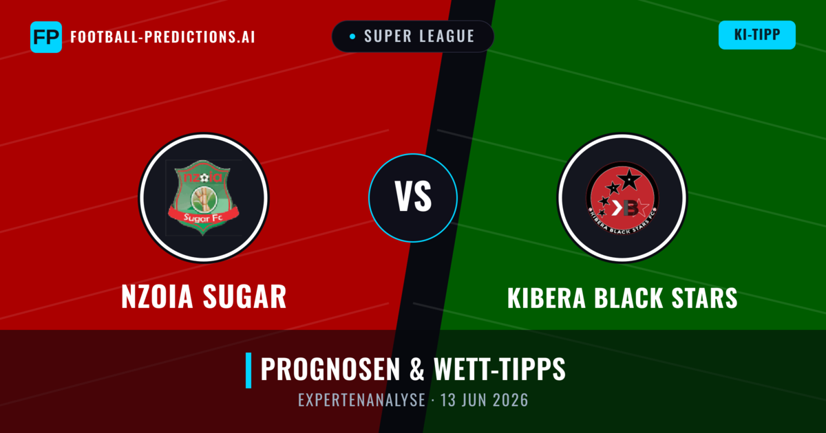 Nzoia Sugar vs Kibera Black Stars — Prognose und Spielvorschau
