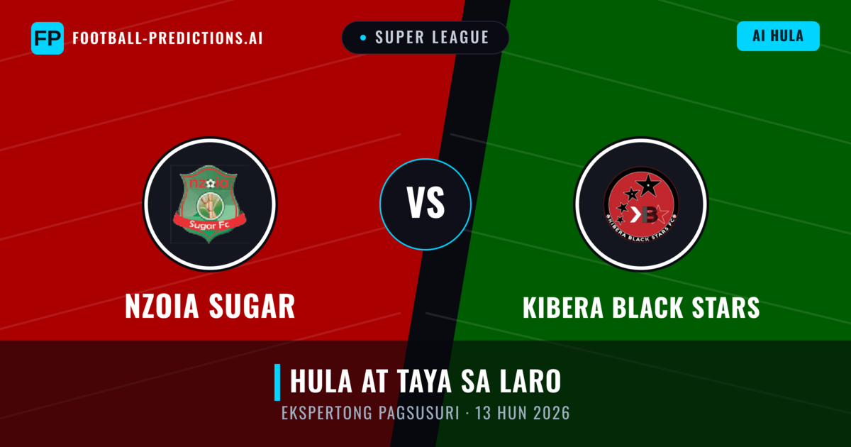 Nzoia Sugar vs Kibera Black Stars — hula at preview ng laban