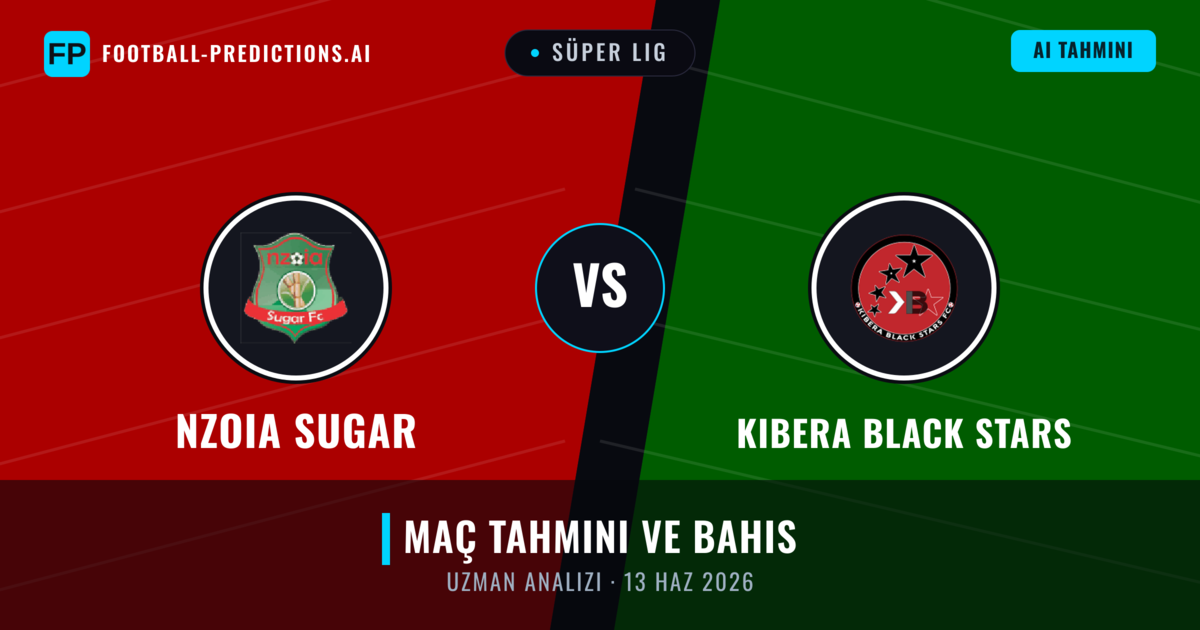 Nzoia Sugar - Kibera Black Stars — maç tahmini ve önizleme